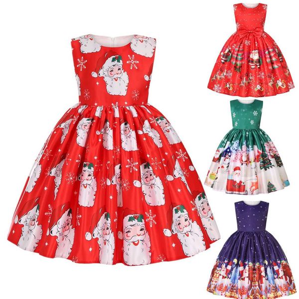 special occasions 21 new girls' dress santa claus snow flower children's cartoon print princess performance ins t221104, Blue
special occasions 21 new girls' dress santa claus snow flower children's cartoon print princess performance ins t221104, Blue
