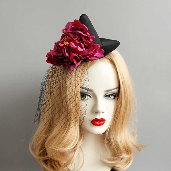 halloween party hair accessories black witch hats with mesh & red flower girls halloween fascinators ladies, Golden;white
halloween party hair accessories black witch hats with mesh & red flower girls halloween fascinators ladies, Golden;white