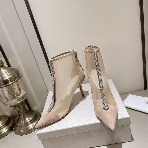 women's versatile modern shoes slim wedding sandals high heels pointed shiny crystal diamond temperament design lace rhinestones, Black
women's versatile modern shoes slim wedding sandals high heels pointed shiny crystal diamond temperament design lace rhinestones, Black