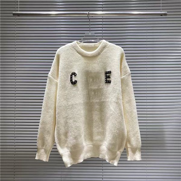 designer sweater luxury womens pullover fashion classic letter autumn and winter round neck long sleeve sweater wool keep warm size s-2xl, White;black
designer sweater luxury womens pullover fashion classic letter autumn and winter round neck long sleeve sweater wool keep warm size s-2xl, White;black