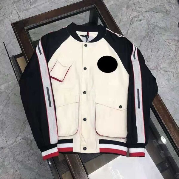 outerwear coat designer mens jackets monclair baseball uniform jacket men s fashion hombre casual street coats, Black;brown
outerwear coat designer mens jackets monclair baseball uniform jacket men s fashion hombre casual street coats, Black;brown