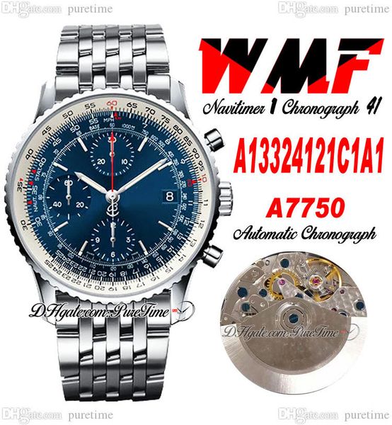 wmf a13324121c1a1 eta a7750 automatic chronograph mens watch blue white dial stick markers stainless steel bracelet super edition puretime b, Slivery;brown
wmf a13324121c1a1 eta a7750 automatic chronograph mens watch blue white dial stick markers stainless steel bracelet super edition puretime b, Slivery;brown