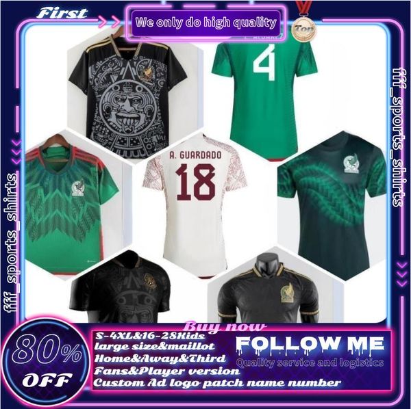 2022 mexico jersey world cup soccer jerseys home away 22 23 raul chicharito lozano dos santos kids women kit men sets uniforms fans player v, Black;yellow
2022 mexico jersey world cup soccer jerseys home away 22 23 raul chicharito lozano dos santos kids women kit men sets uniforms fans player v, Black;yellow