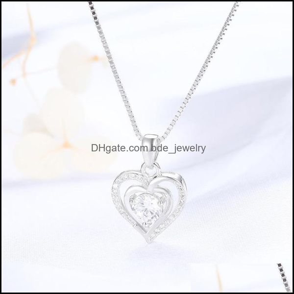 chokers chokers s925 sterling sier heartshaped necklace pendant womens korean heart phase zircon fashion jewelry chain drop delivery dhuyk, Golden;silver
chokers chokers s925 sterling sier heartshaped necklace pendant womens korean heart phase zircon fashion jewelry chain drop delivery dhuyk, Golden;silver