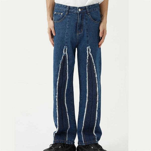 men's jeans men causal jeans retro patchwork straight wide leg jeans hip hop loose denim pants punk hipster trousers streetwear male sp, Blue
men's jeans men causal jeans retro patchwork straight wide leg jeans hip hop loose denim pants punk hipster trousers streetwear male sp, Blue