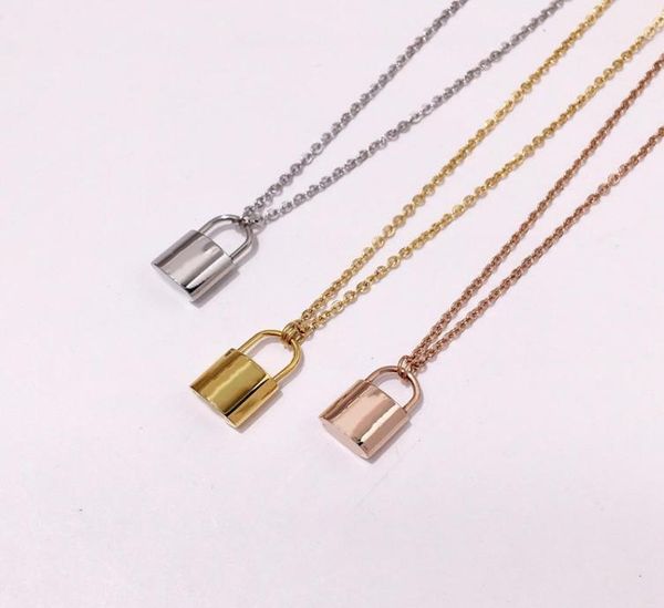 designer branded couple necklace fashion luxuries lock pendant necklaces 18k silver gold rose titanium steel plated women necklace8415434
designer branded couple necklace fashion luxuries lock pendant necklaces 18k silver gold rose titanium steel plated women necklace8415434