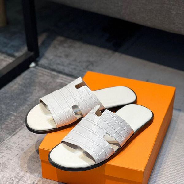 fashion paris luxury designer men's slippers oran heritage calf leather sandals izmir h flip-flops men's largesale., Black
fashion paris luxury designer men's slippers oran heritage calf leather sandals izmir h flip-flops men's largesale., Black