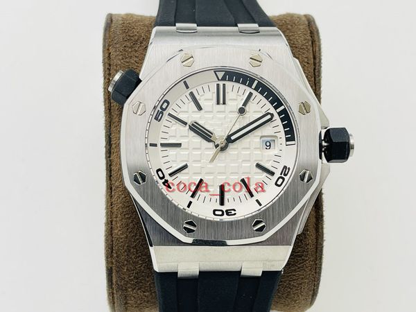 elling uality watches 42mm diver 15710 t stainless steel bracelet transparent asia 2813 movement mechanical automatic mens men's watch, Slivery;brown
elling uality watches 42mm diver 15710 t stainless steel bracelet transparent asia 2813 movement mechanical automatic mens men's watch, Slivery;brown