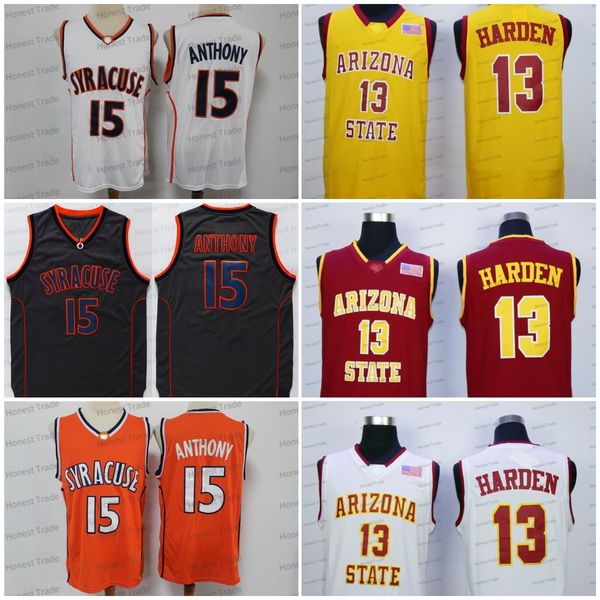 syracuse orange 15 carmelo anthony basketball jersey college 13 james harden arizona state stitched ncaa mens jerseys, Black
syracuse orange 15 carmelo anthony basketball jersey college 13 james harden arizona state stitched ncaa mens jerseys, Black