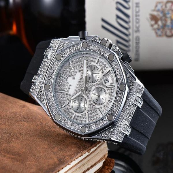 all dials working day date mens diamonds watches sapphire glass watch satch 43mm men black silicone male wristwatches205f, Slivery;brown
all dials working day date mens diamonds watches sapphire glass watch satch 43mm men black silicone male wristwatches205f, Slivery;brown