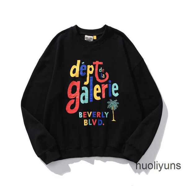 letter designer hoodies galleryes sweater dept coconut thin trendy brand print pattern round neck 2beo, Black
letter designer hoodies galleryes sweater dept coconut thin trendy brand print pattern round neck 2beo, Black