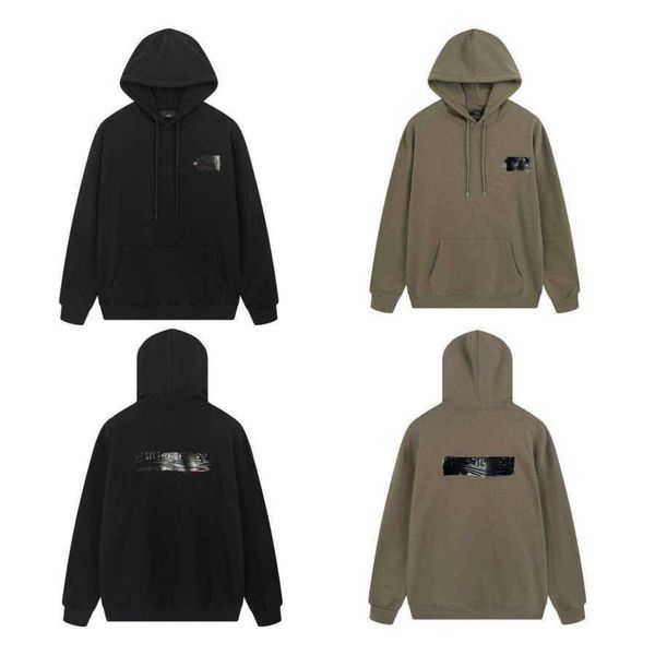 fashion brand hoodies classic tape men's and women's casual loose hooded sweater coat balanciagas, Black
fashion brand hoodies classic tape men's and women's casual loose hooded sweater coat balanciagas, Black
