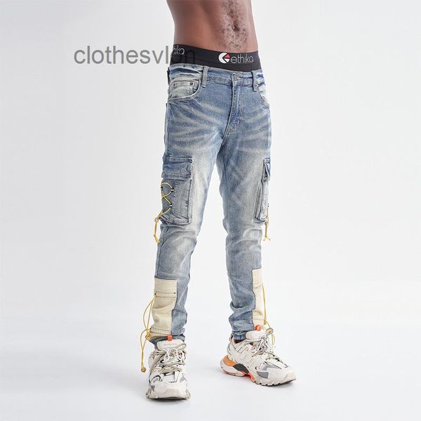 slim 2023 amirs stitching jeans designer street drawcord fashion brand wash multi-color blue multi pocket fitting cyd
slim 2023 amirs stitching jeans designer street drawcord fashion brand wash multi-color blue multi pocket fitting cyd