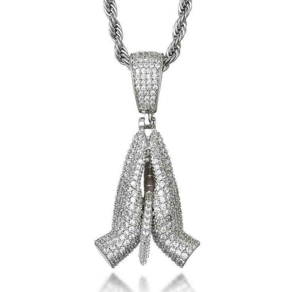hip hop rapper christian jus maria gold sier bling aaa zircon copper pendant chain necklac punk jewelry, Silver
hip hop rapper christian jus maria gold sier bling aaa zircon copper pendant chain necklac punk jewelry, Silver