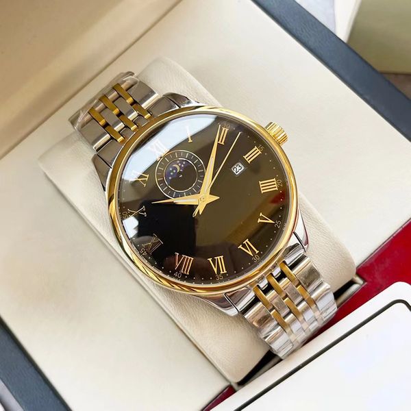 boutique men's watch hollow design automatic mechanical movement 316 stainless steel case 40mm noble model, Slivery;brown
boutique men's watch hollow design automatic mechanical movement 316 stainless steel case 40mm noble model, Slivery;brown