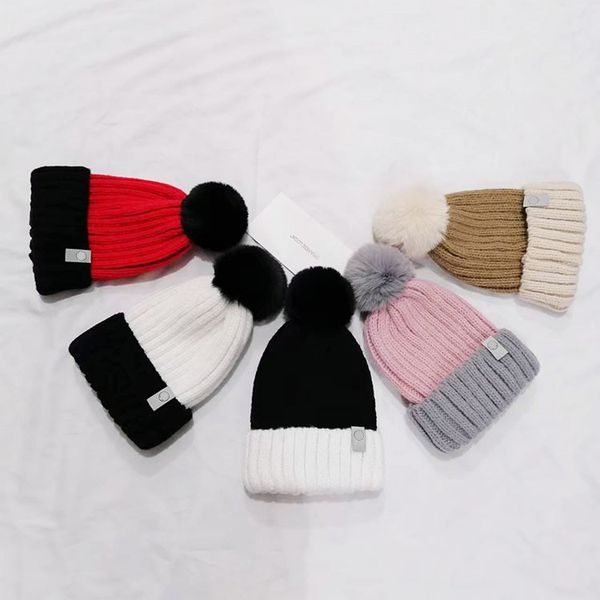 lu02 label knitted pompon beanies hat thicken winter assorted color bonnet beanies with fur pompoms girl cap tie ball hats keep warm
lu02 label knitted pompon beanies hat thicken winter assorted color bonnet beanies with fur pompoms girl cap tie ball hats keep warm