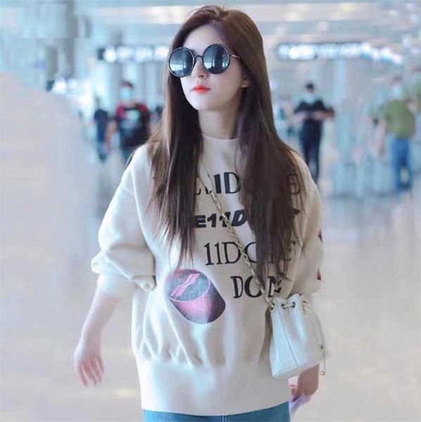 women's well hoody sweater done round neck women hoodies casual sweatshirt graffiti cotton designer sports 11, Black
women's well hoody sweater done round neck women hoodies casual sweatshirt graffiti cotton designer sports 11, Black