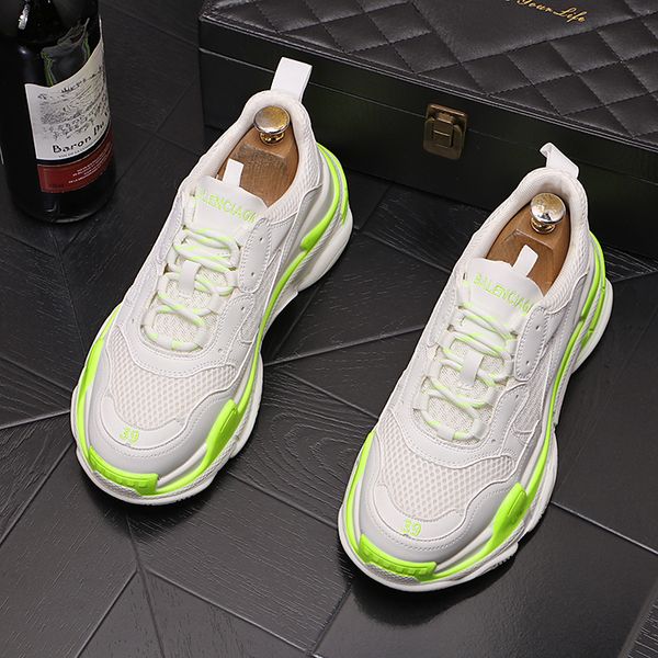 european style dres party wedding shoes fashion white breathable casual sneakers round toe thick bottom business leisure driving walking loa, Black
european style dres party wedding shoes fashion white breathable casual sneakers round toe thick bottom business leisure driving walking loa, Black