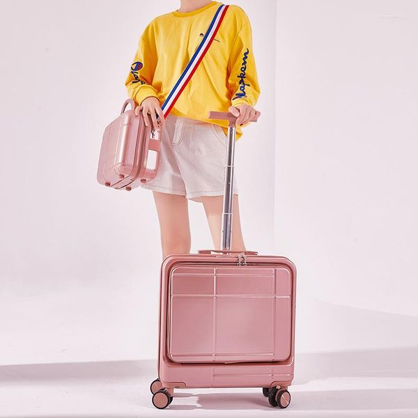 suitcases 18inch carry ons luggage set women travel suitcase on wheels cabin trolley bag with laoinnovative case
suitcases 18inch carry ons luggage set women travel suitcase on wheels cabin trolley bag with laoinnovative case