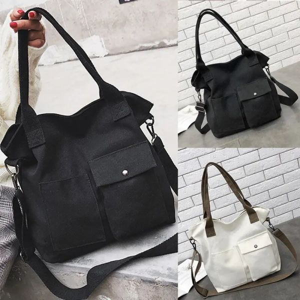 women bag retro handbags soft canvas bag large capacity shopping bag casual hasp ladies one shoulder tote bags
women bag retro handbags soft canvas bag large capacity shopping bag casual hasp ladies one shoulder tote bags