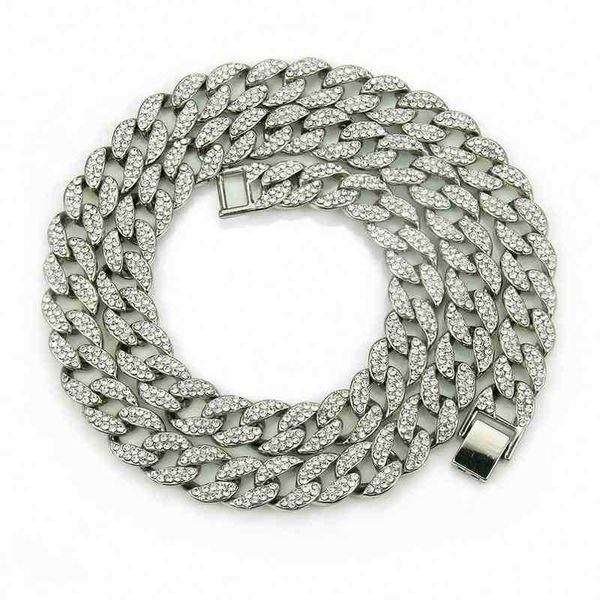 bt selling jewelry 18k gold ice rhintone cz miami hip hop cuban chain men's necklace, Silver
bt selling jewelry 18k gold ice rhintone cz miami hip hop cuban chain men's necklace, Silver