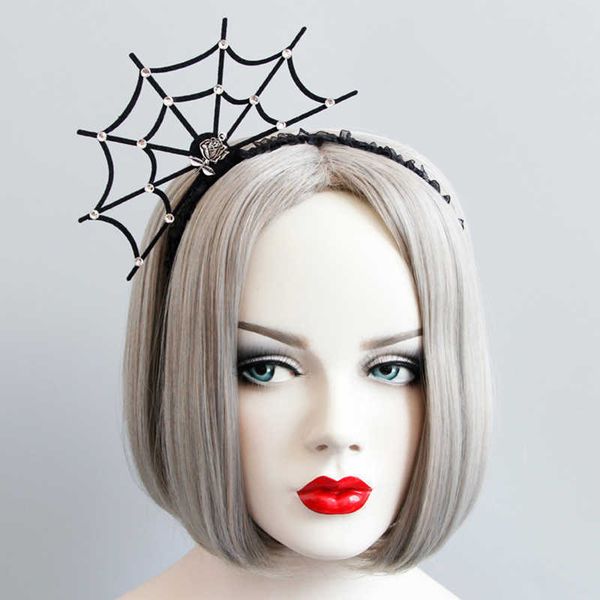 black cobweb lace headband with silver rose bud & crystal beading halloween party hair accessories for kids
black cobweb lace headband with silver rose bud & crystal beading halloween party hair accessories for kids