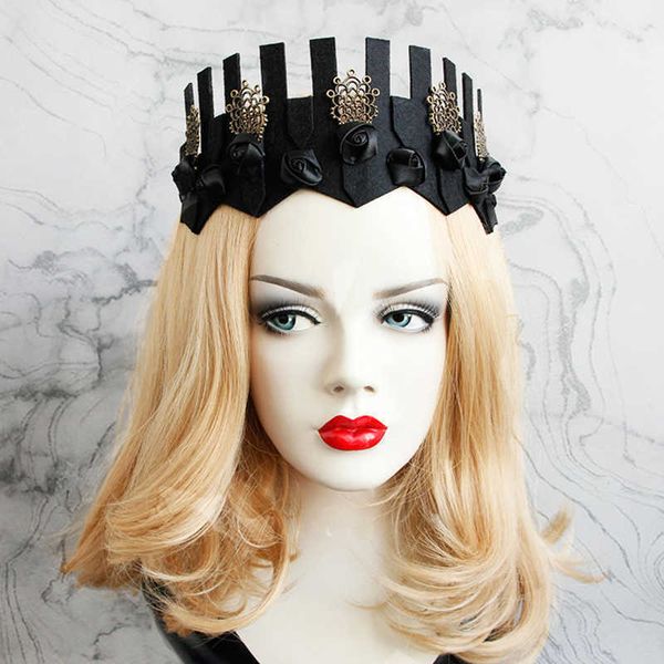 black baroque headbands crown vintage gothic style rose bud & bronze floral headband crown adults kids party accessories, Silver
black baroque headbands crown vintage gothic style rose bud & bronze floral headband crown adults kids party accessories, Silver