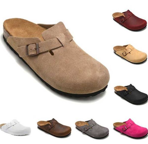 slippers boston leather bag head pull cork designer slides autumn winter lazy shoes lovers scuffs fashion luxury mens womens loafer bonstons, Black
slippers boston leather bag head pull cork designer slides autumn winter lazy shoes lovers scuffs fashion luxury mens womens loafer bonstons, Black