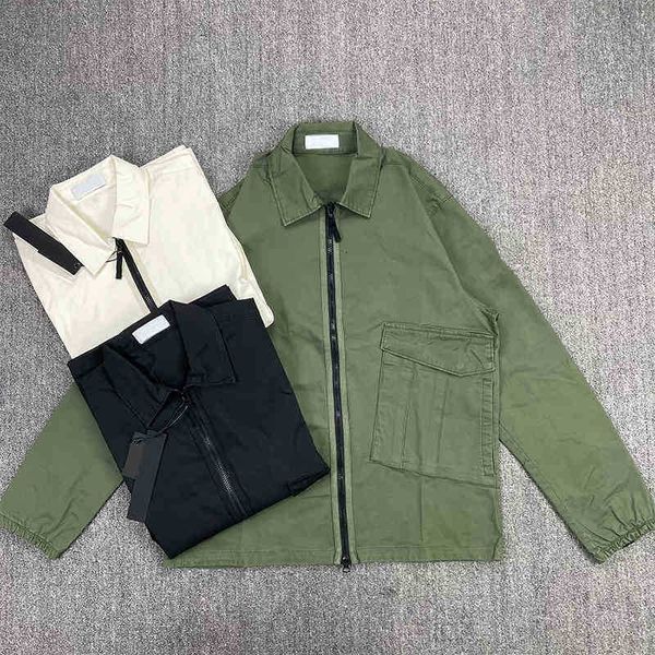 2021 new relaxed zipper shirt casual street work wear men's jacket outdoor fashion sports windbreaker coat, Black;brown
2021 new relaxed zipper shirt casual street work wear men's jacket outdoor fashion sports windbreaker coat, Black;brown