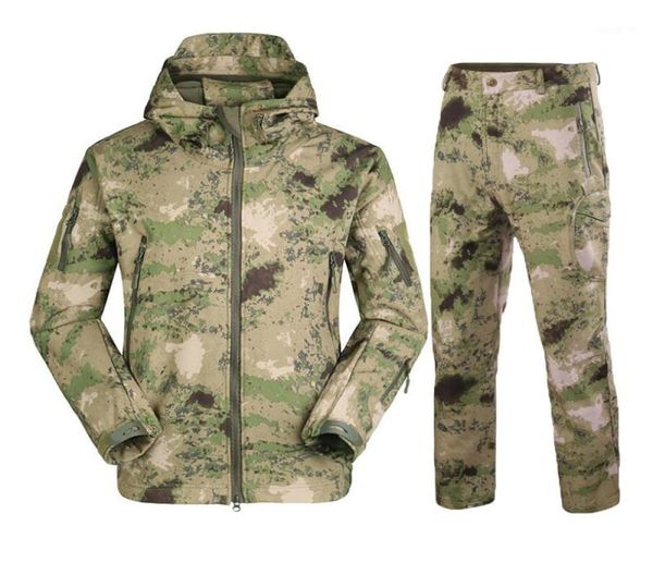 camouflage hiking jackets set outdoor waterproof thermal fleece hunting windbreaker softshell tactical jacket5858314, Blue;black
camouflage hiking jackets set outdoor waterproof thermal fleece hunting windbreaker softshell tactical jacket5858314, Blue;black