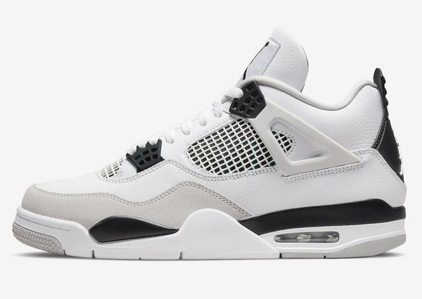 2022 authentic 4 military black basketball shoes 4s white black neutral grey mens sports sneakers with original box dh6927-111
2022 authentic 4 military black basketball shoes 4s white black neutral grey mens sports sneakers with original box dh6927-111
