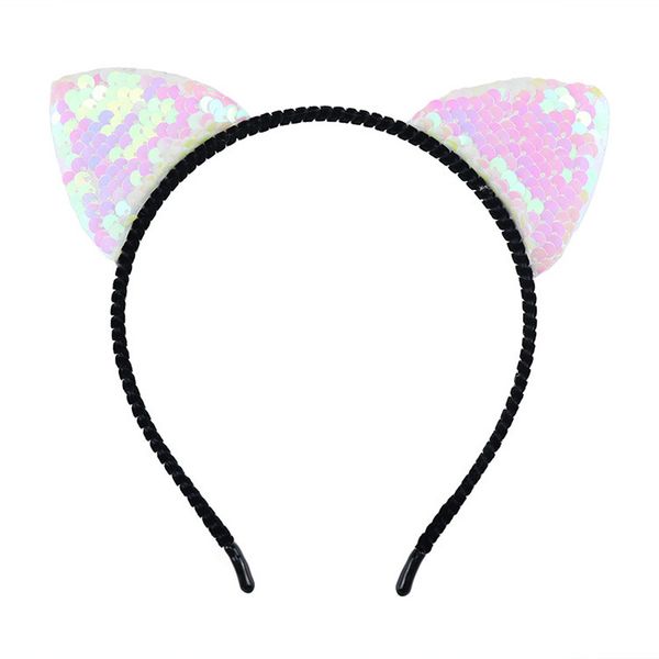 dhl ship korean cross border headbands popular bowknot animal flip double sided sequins cat ear hair band women's party fabric headwear, Silver
dhl ship korean cross border headbands popular bowknot animal flip double sided sequins cat ear hair band women's party fabric headwear, Silver