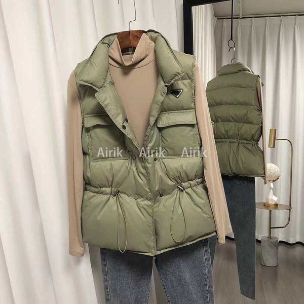 2023 womens downs parkas white duck vest down pockets warm jackets women winter hood long with jacket coat outdoor size, Black
2023 womens downs parkas white duck vest down pockets warm jackets women winter hood long with jacket coat outdoor size, Black