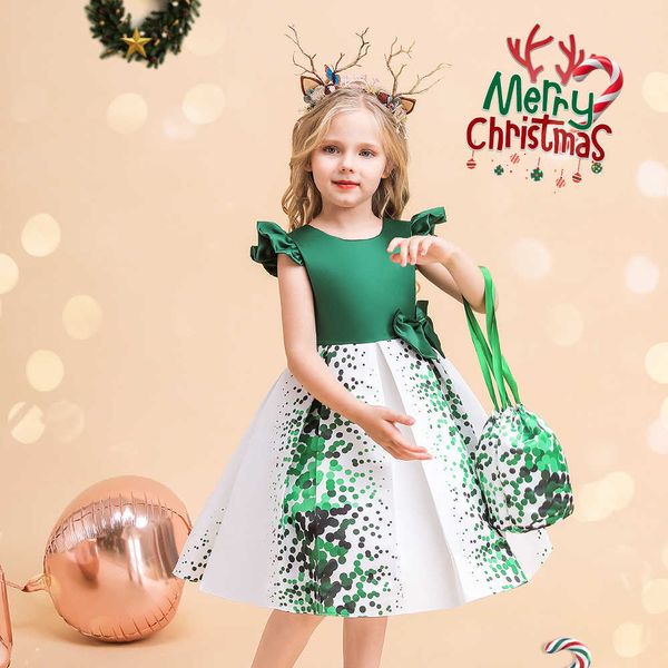 special occasions girls' dress saint patrick's day printed forged dress flying sleeve party princess dress t221104, Blue
special occasions girls' dress saint patrick's day printed forged dress flying sleeve party princess dress t221104, Blue