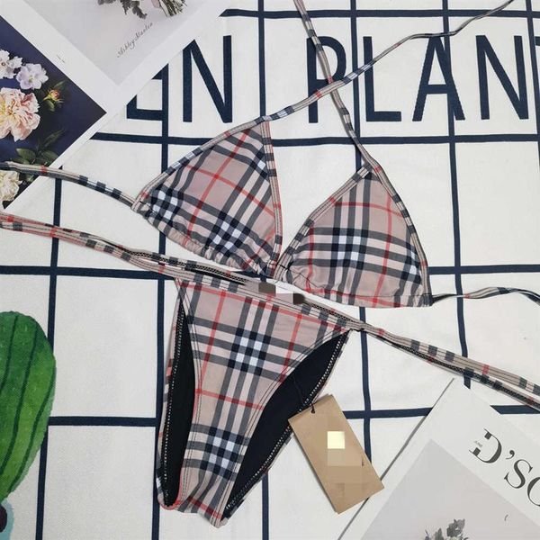swimwear trendy plaid printed bikini women's tie triangle holiday net red swimsuit203g, White;black
swimwear trendy plaid printed bikini women's tie triangle holiday net red swimsuit203g, White;black