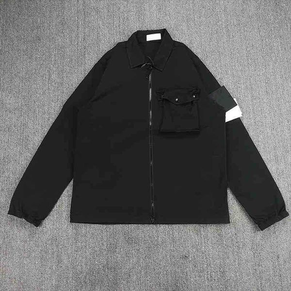 street-style men's windbreaker - zippered pockets, loose fit lapel shirt, outdoor sportswear, Black;brown
street-style men's windbreaker - zippered pockets, loose fit lapel shirt, outdoor sportswear, Black;brown