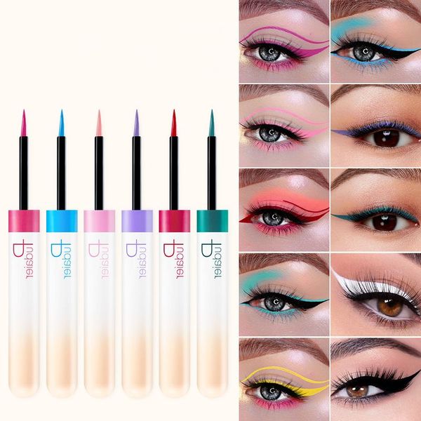 pudaier colorful liquid eyeliner pen eye makeup waterproof quick-drying smooth matte ultra-fine eye liner portable cosmetics
pudaier colorful liquid eyeliner pen eye makeup waterproof quick-drying smooth matte ultra-fine eye liner portable cosmetics
