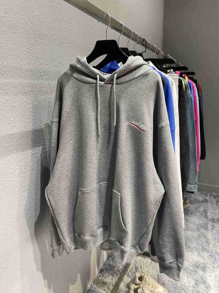 terry balencigas hoodie sweater version b cola embroidered woven dyed pure cotton with excellent texture trend couple's european sizes, Black
terry balencigas hoodie sweater version b cola embroidered woven dyed pure cotton with excellent texture trend couple's european sizes, Black