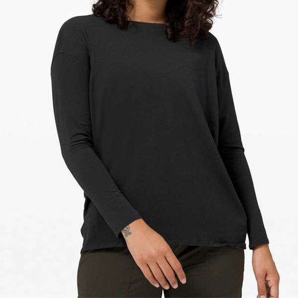 lu-88276 loose nude yoga long sleeve shirt outdoor leisure running fitness sports tees gym clothes women, White
lu-88276 loose nude yoga long sleeve shirt outdoor leisure running fitness sports tees gym clothes women, White