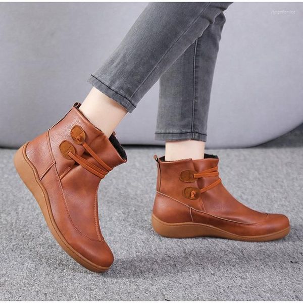 new boots ankle women pu leather women's shoes vintage slip on punk warm short flats ladies woman footwear spring 2022 quality, Black
new boots ankle women pu leather women's shoes vintage slip on punk warm short flats ladies woman footwear spring 2022 quality, Black