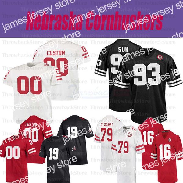 american college football wear custom nebraska cornhuskers college football 11 austin allen 27 irving fryar 21 roger craig 20 johnny rodgers, Black
american college football wear custom nebraska cornhuskers college football 11 austin allen 27 irving fryar 21 roger craig 20 johnny rodgers, Black