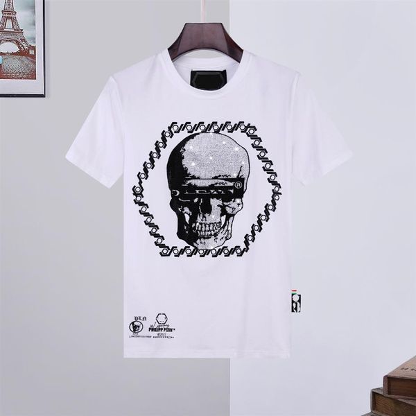 trendy brand high-quality p -selling diamond taroke philiplan new style men's round neck short-sleeved t-shirt #134231d, White;black
trendy brand high-quality p -selling diamond taroke philiplan new style men's round neck short-sleeved t-shirt #134231d, White;black