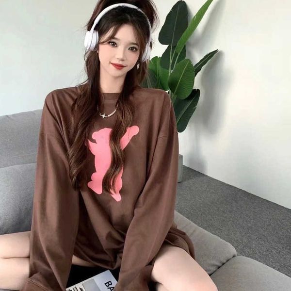 fashion well hoody done women's brand bear print long sleeve t-shirt design loose sweater girl hoodies casual sweatshirt graffiti cotto, Black
fashion well hoody done women's brand bear print long sleeve t-shirt design loose sweater girl hoodies casual sweatshirt graffiti cotto, Black
