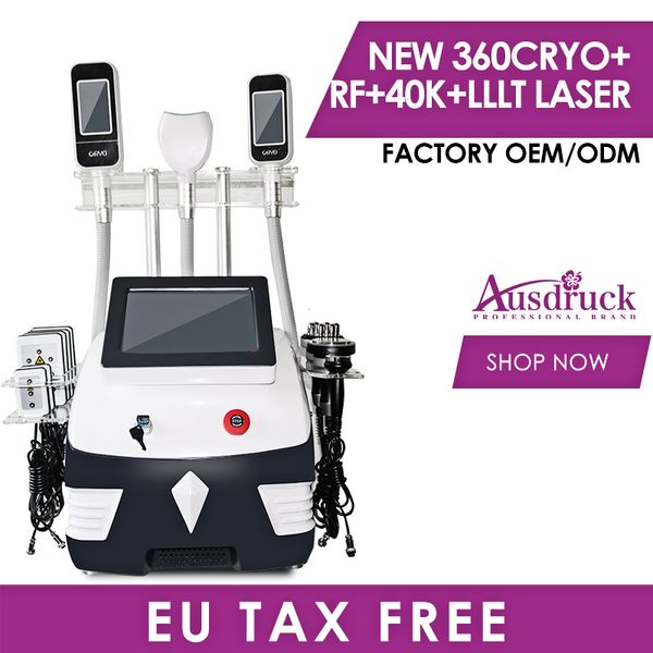 new design 360 cryo 3handles double chin e fat ing rf vacuum cavitation lllt laser therapy cryotherapy cellulite machine
new design 360 cryo 3handles double chin e fat ing rf vacuum cavitation lllt laser therapy cryotherapy cellulite machine