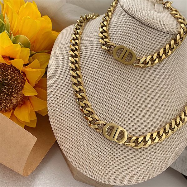 european and american fashion choker chokers gold heavy chain letter double d titanium steel necklace women ac430, Golden;silver
european and american fashion choker chokers gold heavy chain letter double d titanium steel necklace women ac430, Golden;silver