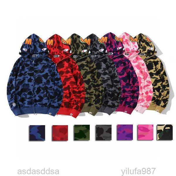 men's hoodies sweatshirts autumn and winter new fashion hip hop women's camouflage embroidery shark head hooded cardigan sweater j, Black
men's hoodies sweatshirts autumn and winter new fashion hip hop women's camouflage embroidery shark head hooded cardigan sweater j, Black