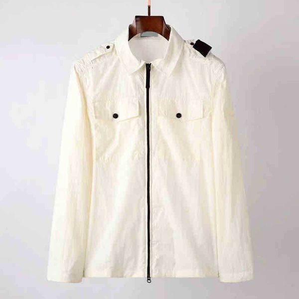 summer superior quality zipper men's jackets simple solid color couple shirt lapel sports coat epaulet embroidery european and american, Black;brown
summer superior quality zipper men's jackets simple solid color couple shirt lapel sports coat epaulet embroidery european and american, Black;brown