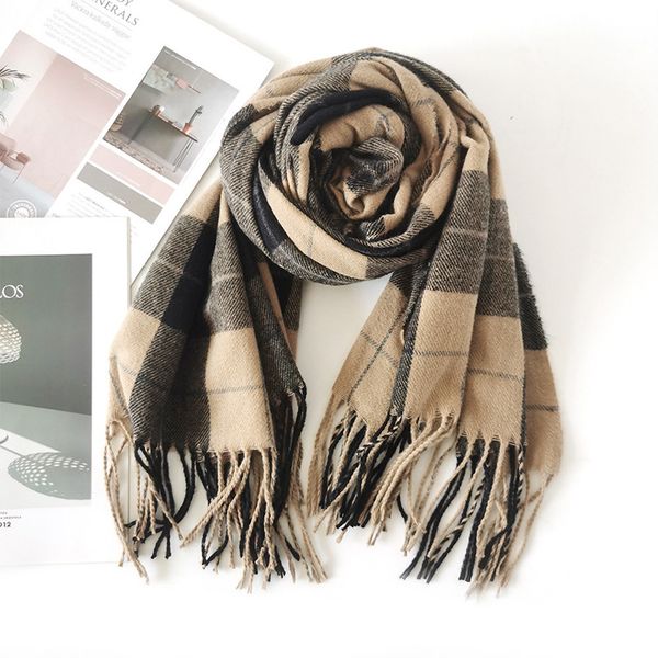 fashion unsiex classic plaid silk scarf for women shawl wrap wool men sciarpa neckerchief scarves luxury mens designer scarfs echarpe wraps, Blue;gray
fashion unsiex classic plaid silk scarf for women shawl wrap wool men sciarpa neckerchief scarves luxury mens designer scarfs echarpe wraps, Blue;gray