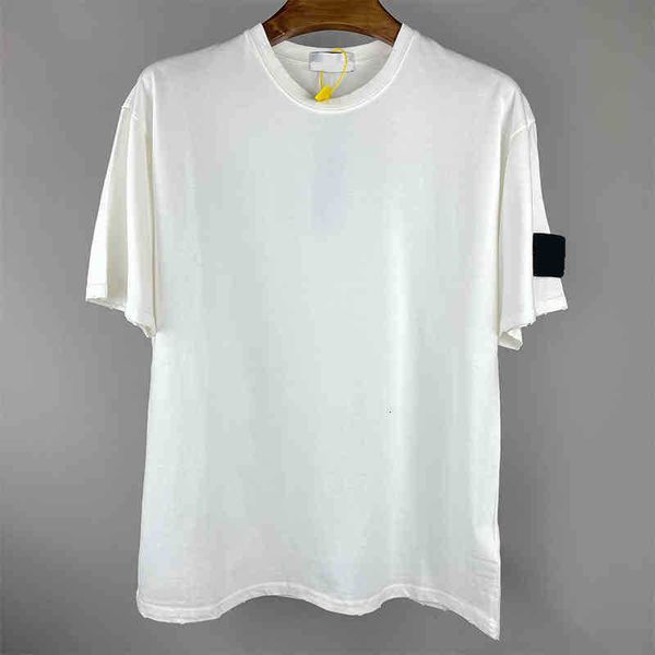 summer solid simplicity badge men's t-shirts casual cotton loose short sleeves for men and women, White;black
summer solid simplicity badge men's t-shirts casual cotton loose short sleeves for men and women, White;black