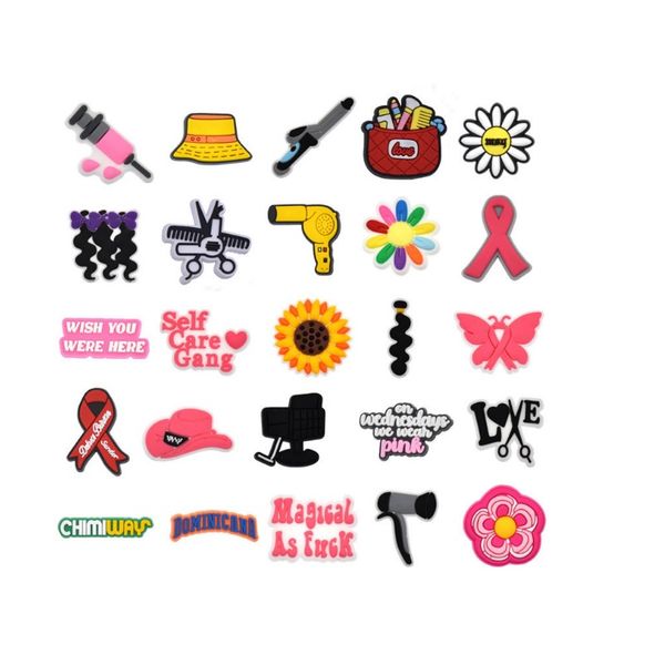 pvc shoe charms parts accessories decoration buckle pink girls charm clog pins buttons croc charms, White;pink
pvc shoe charms parts accessories decoration buckle pink girls charm clog pins buttons croc charms, White;pink